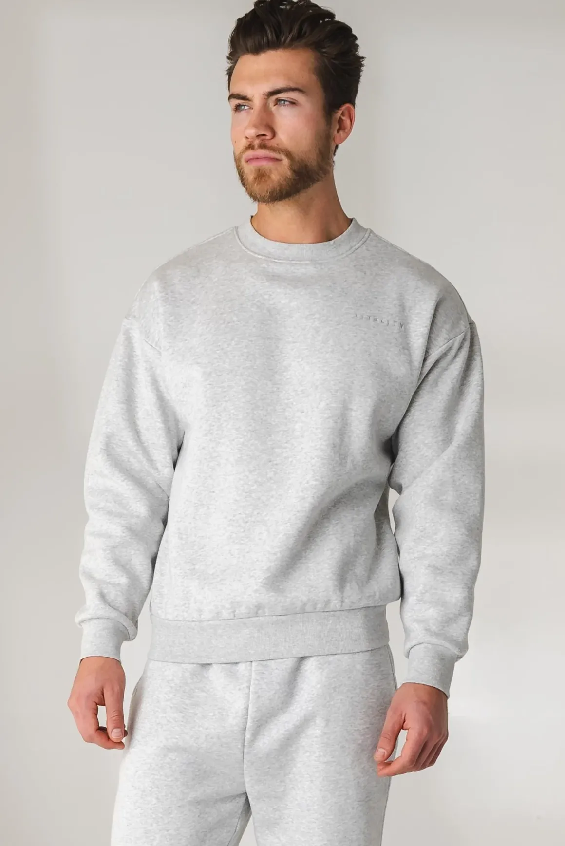 Vitality Cozy® Uni Crew - Stone Marl