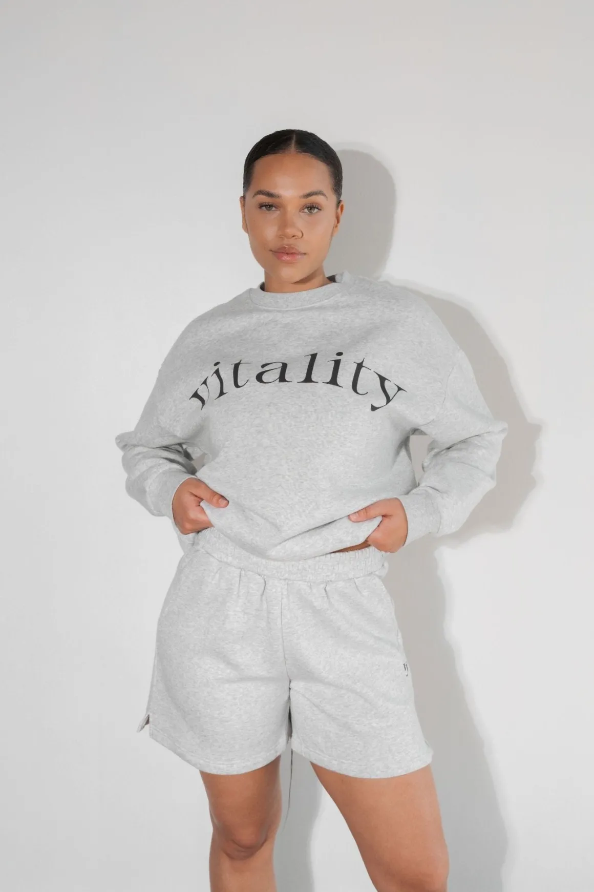 Vitality Cozy® Uni Short - Stone Marl