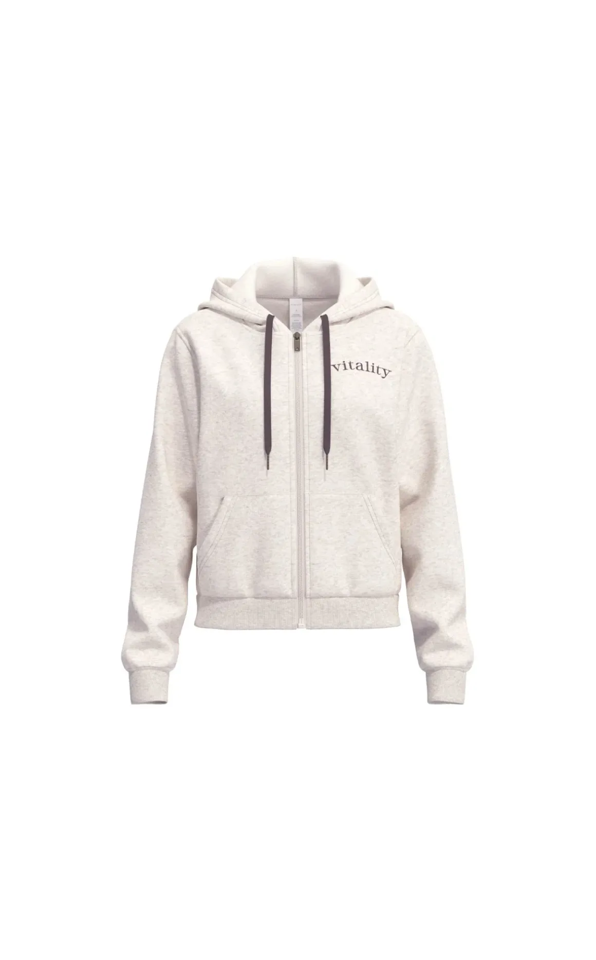 Vitality Cozy® Women's Zip - Oat Marl