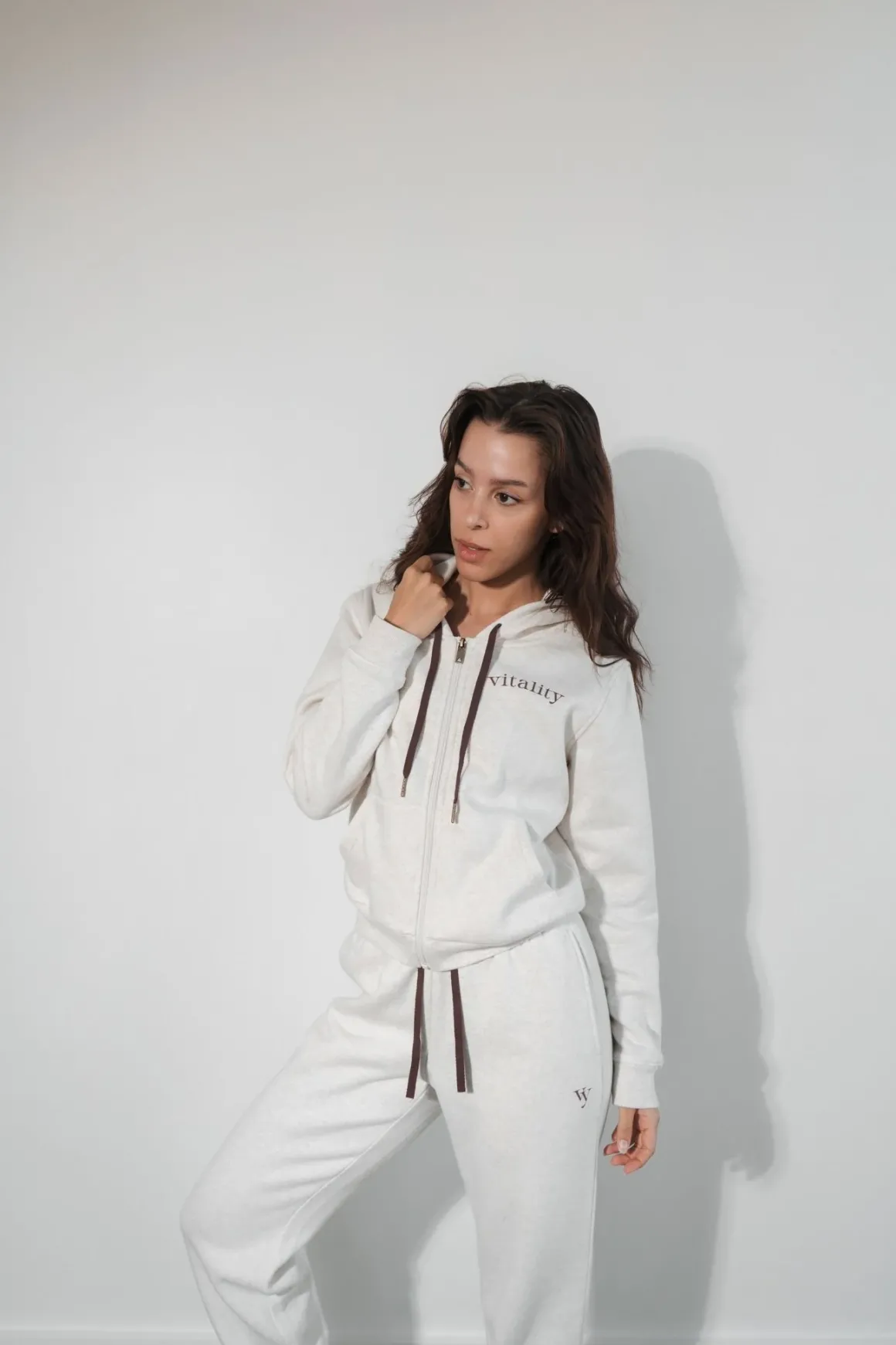 Vitality Cozy® Women's Zip - Oat Marl