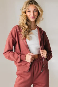 Vitality Cozy® Women's Zip - Rosewood