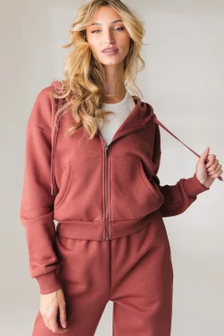 Vitality Cozy® Women's Zip - Rosewood
