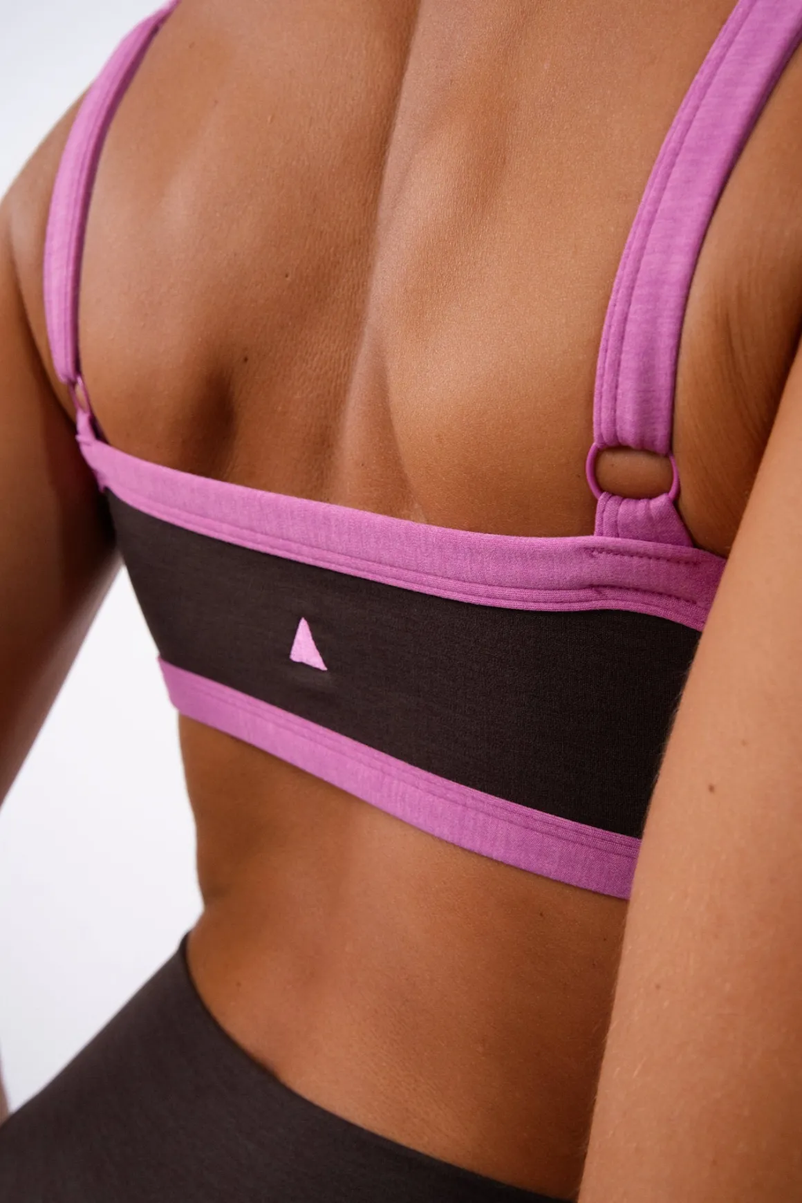 Vitality Daydream® Scoop Bra - Chocolate Heather