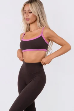 Vitality Daydream® Scoop Bra - Chocolate Heather