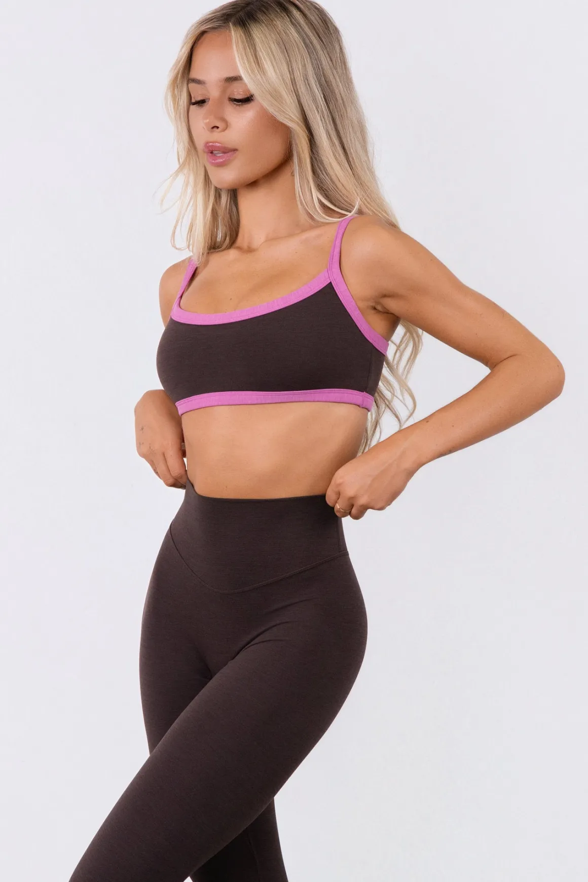 Vitality Daydream® Scoop Bra - Chocolate Heather