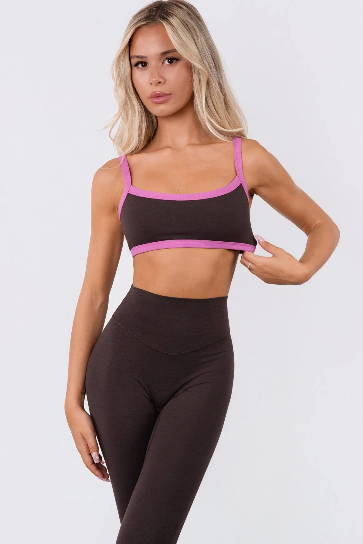 Vitality Daydream® Scoop Bra - Chocolate Heather