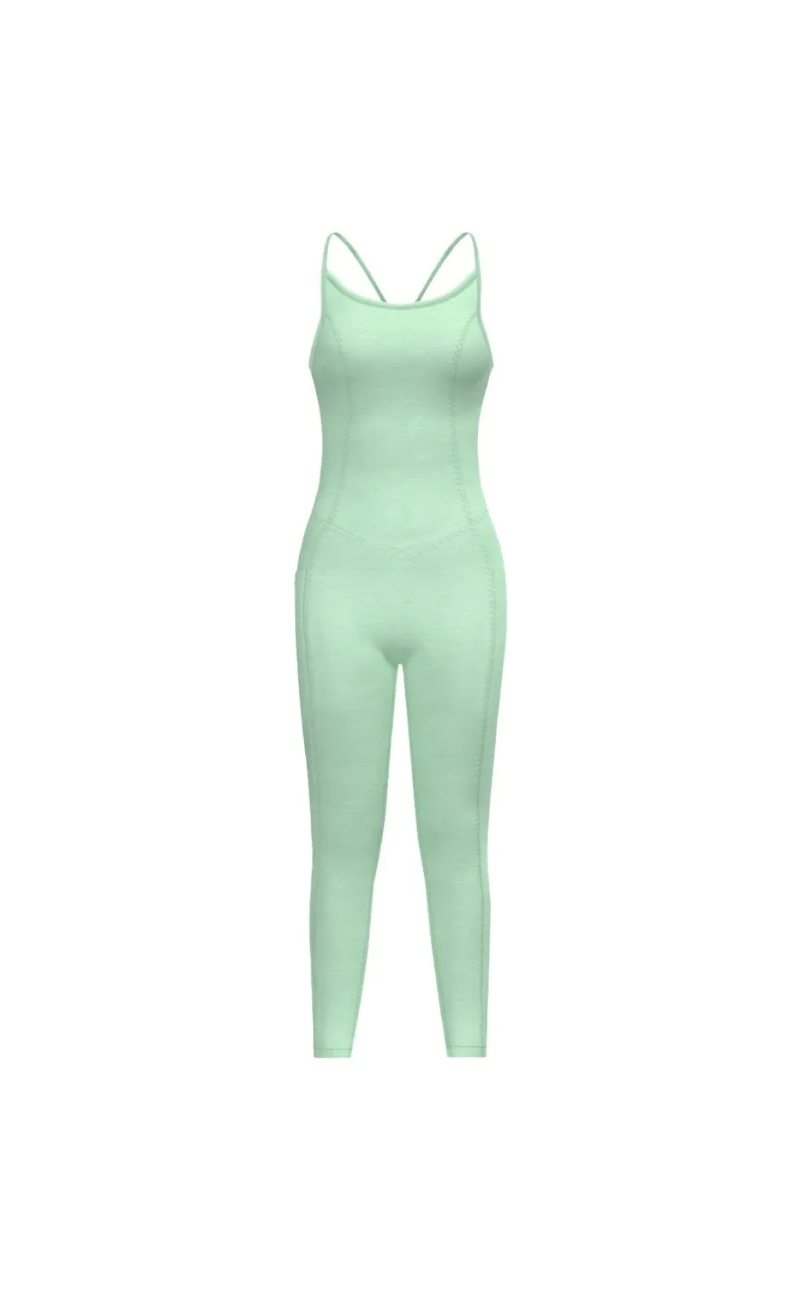 Vitality Daydream® Stitch Jumpsuit - Mint Ice Cream