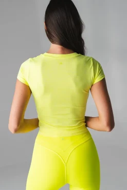 Vitality Energy® Crew Tee - Neon Yellow