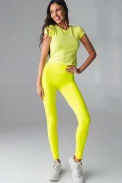 Vitality Energy® Crew Tee - Neon Yellow