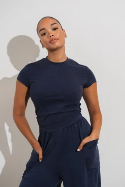 Vitality Essence Scrunch Tee - Oxford