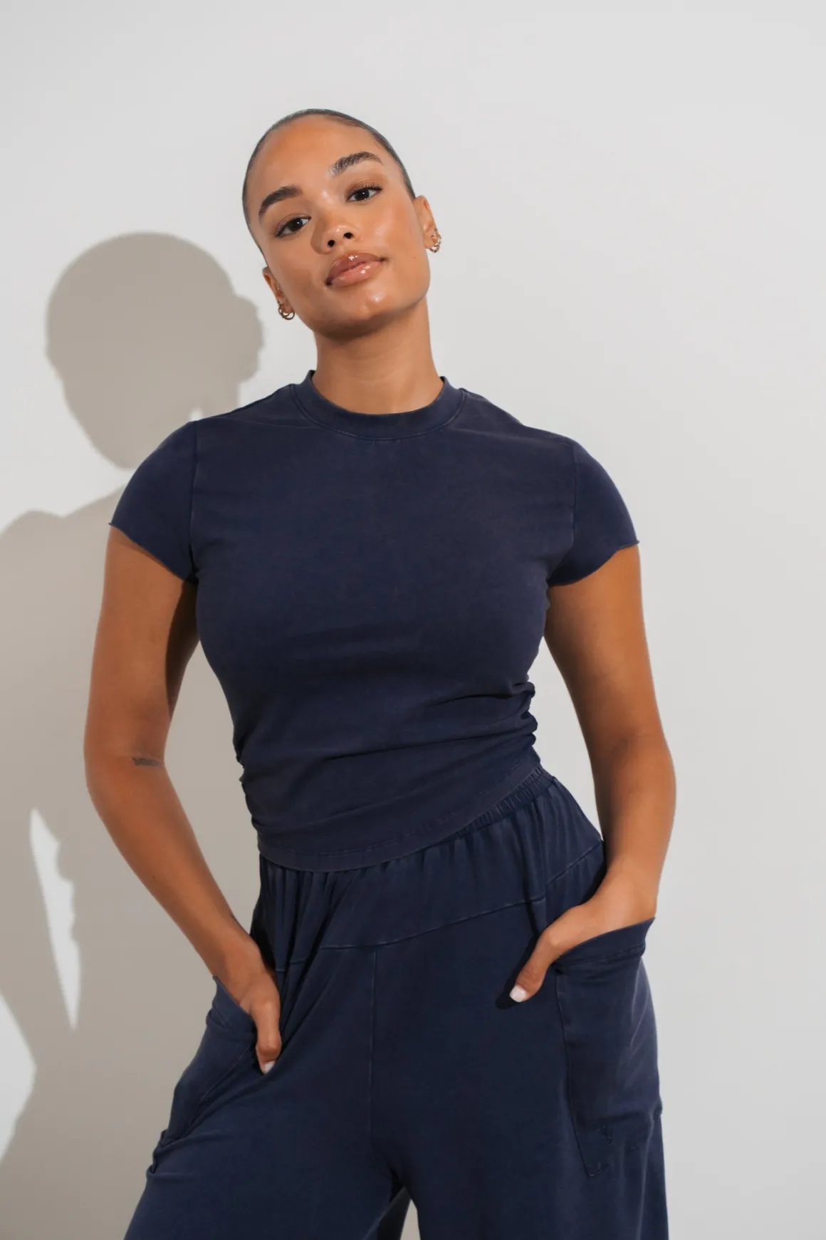 Vitality Essence Scrunch Tee - Oxford