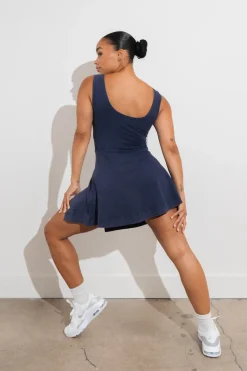 Vitality Essence Wrap Dress - Oxford