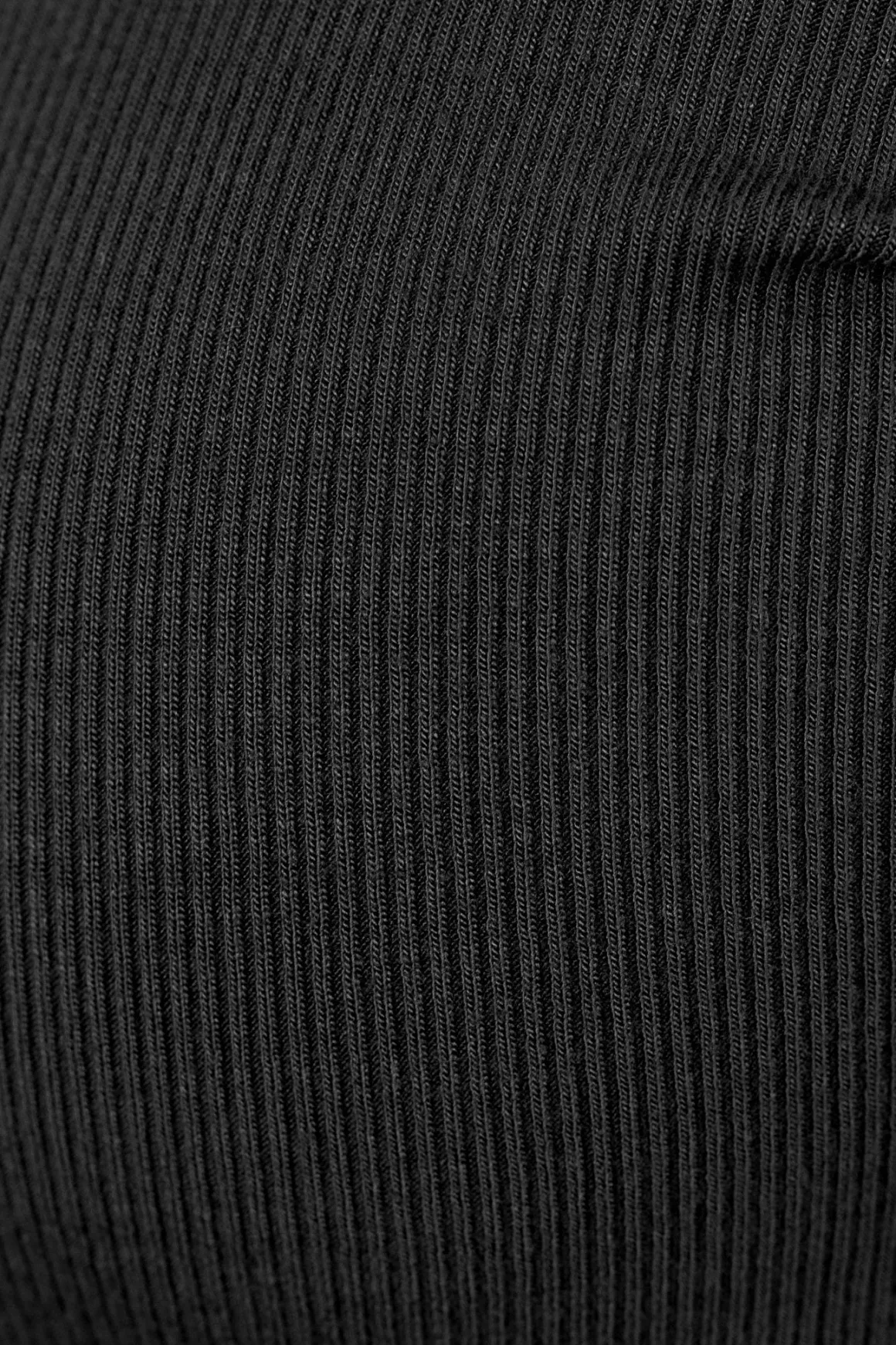 Vitality Essential Rib Scoop Top - Midnight