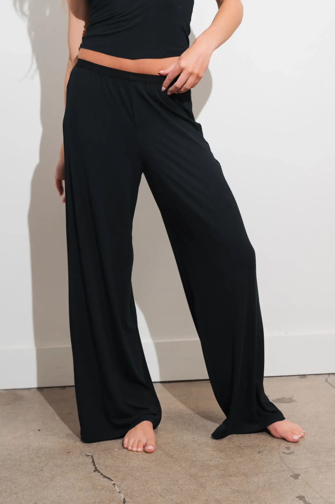 Vitality Float Rib Boxer Pant - Midnight