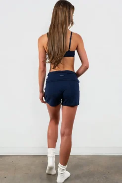 Vitality Float Rib Foldover Short - Oxford