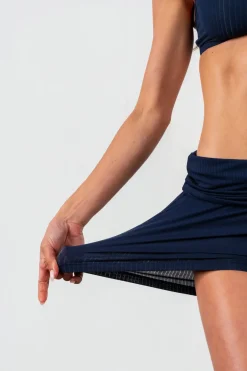 Vitality Float Rib Foldover Short - Oxford