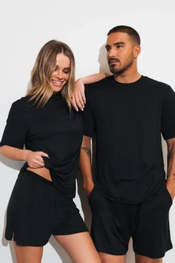 Vitality Float Uni Basic Tee - Midnight