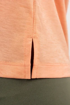 Vitality Flow Simple Tee - Light Peach