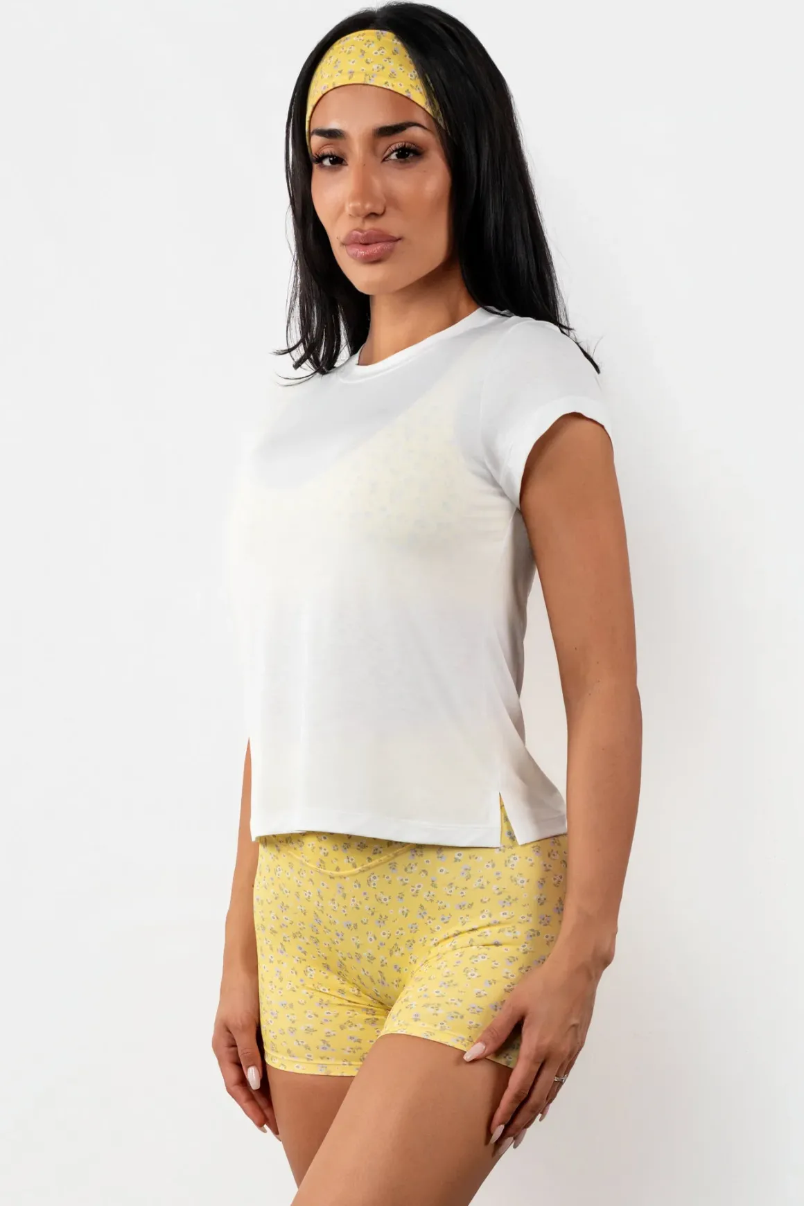 Vitality Flow Simple Tee - Snow