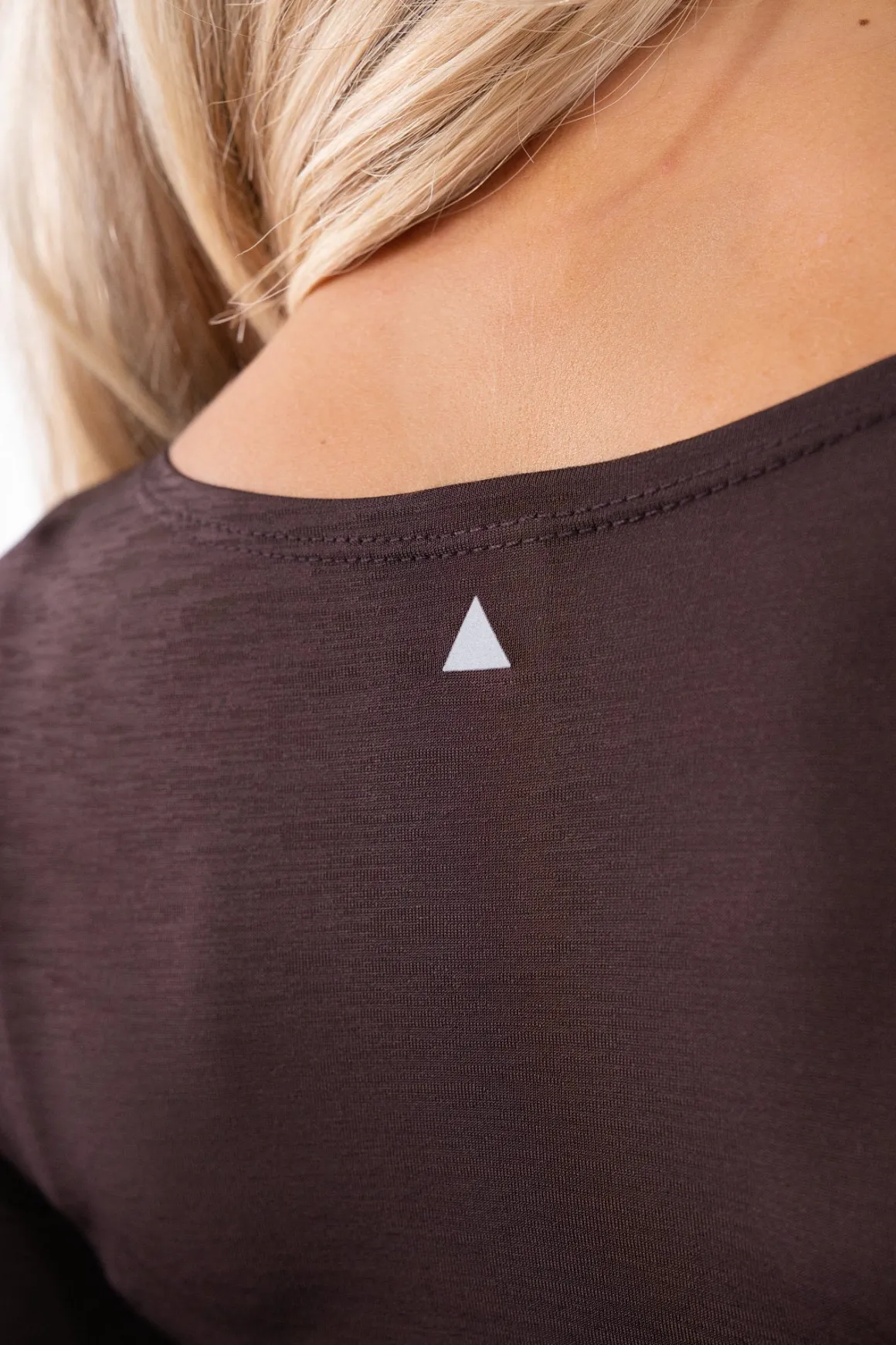 Vitality Flow Wrap Top - Espresso