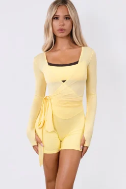 Vitality Flow Wrap Top - Vanilla