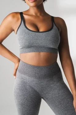 Vitality Formation Scoop Bra - Midnight Heather