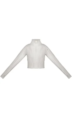Vitality Grid Jacket - Oat