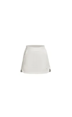 Vitality Grid Skort - Oat