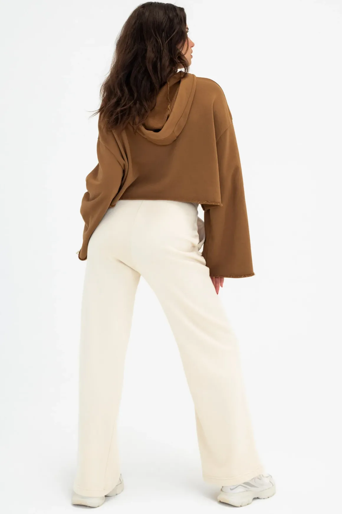 Vitality Homebody® Wide Leg Trouser - Ivory Washed
