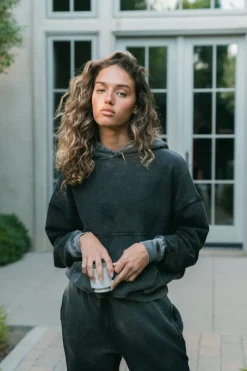 Vitality Homebody® Women's Hoodie - Midnight Washed