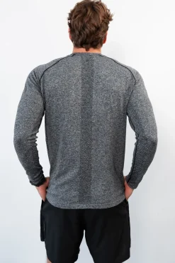 Vitality Kinetic® Long Sleeve Tee - Midnight Marl