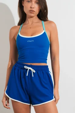 Vitality Motive® Dolphin Short - River Contrast