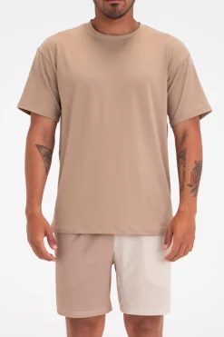 Vitality Motive Men's Crew Tee - Khaki