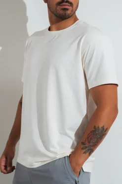 Vitality Motive Men's Crew Tee - Oat
