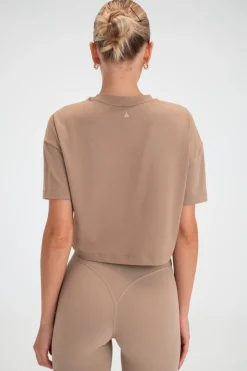 Vitality Motive Retro Tee - Khaki