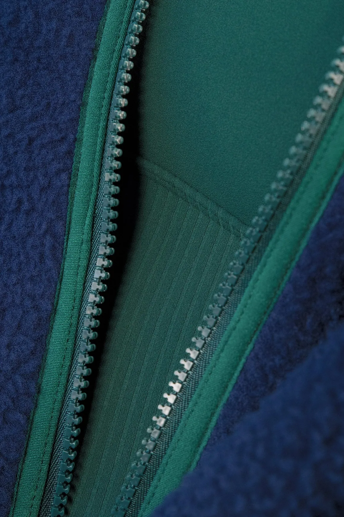 Vitality Polar Fleece Full Zip Hoodie - Oxford