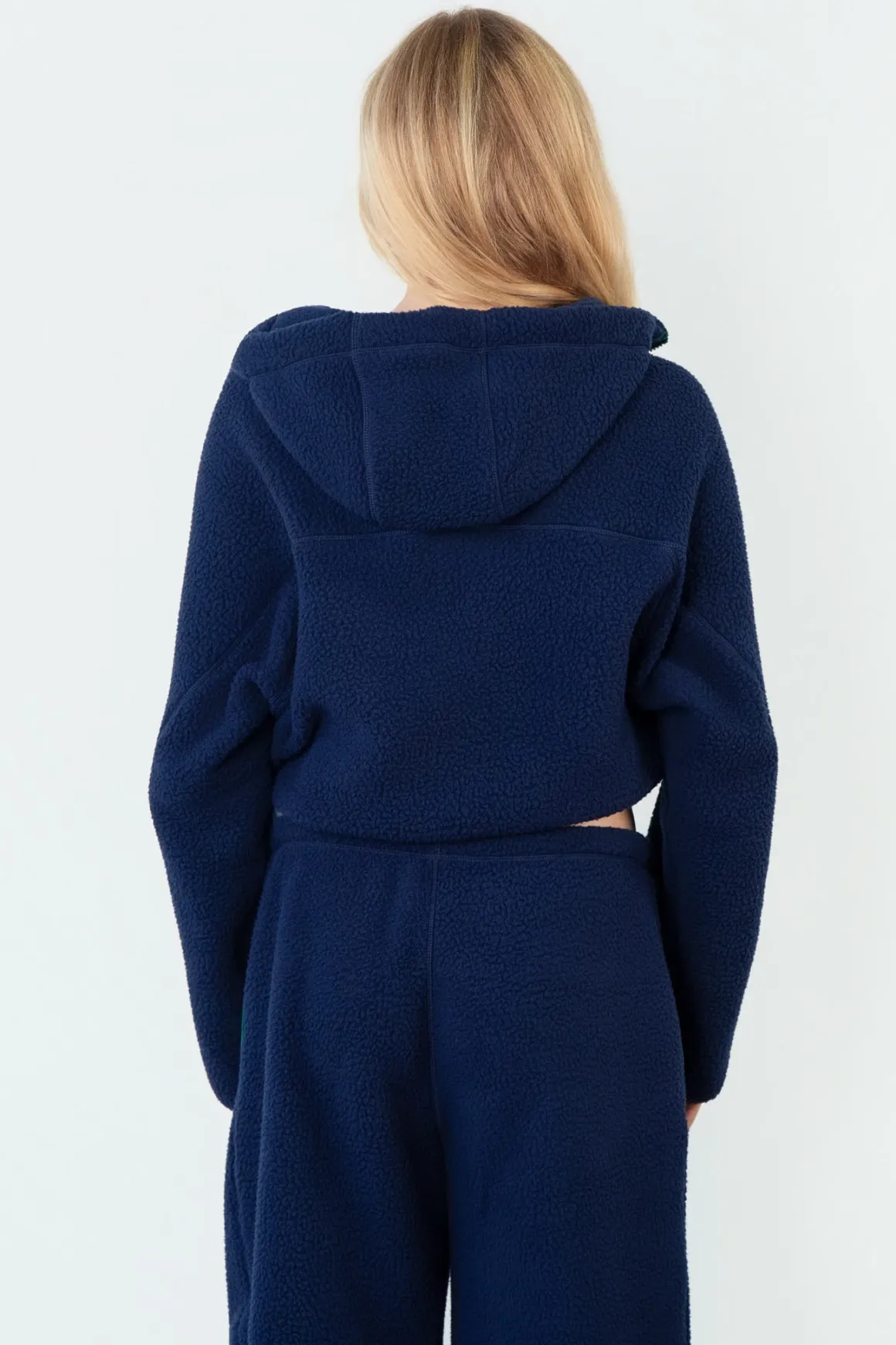 Vitality Polar Fleece Full Zip Hoodie - Oxford