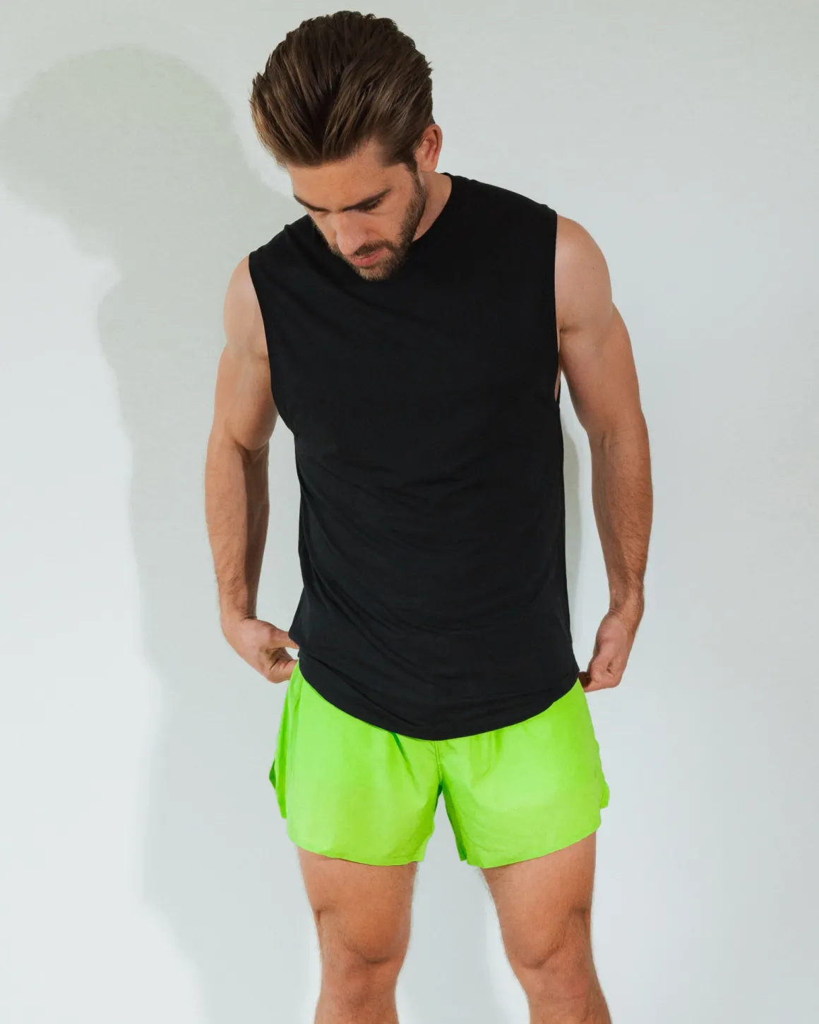 Vitality Prime® Sport Short 5" - Neon Green