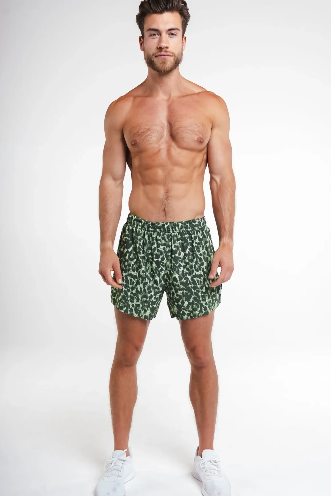 Vitality Prime® Sport Short 5" - Olive Feline