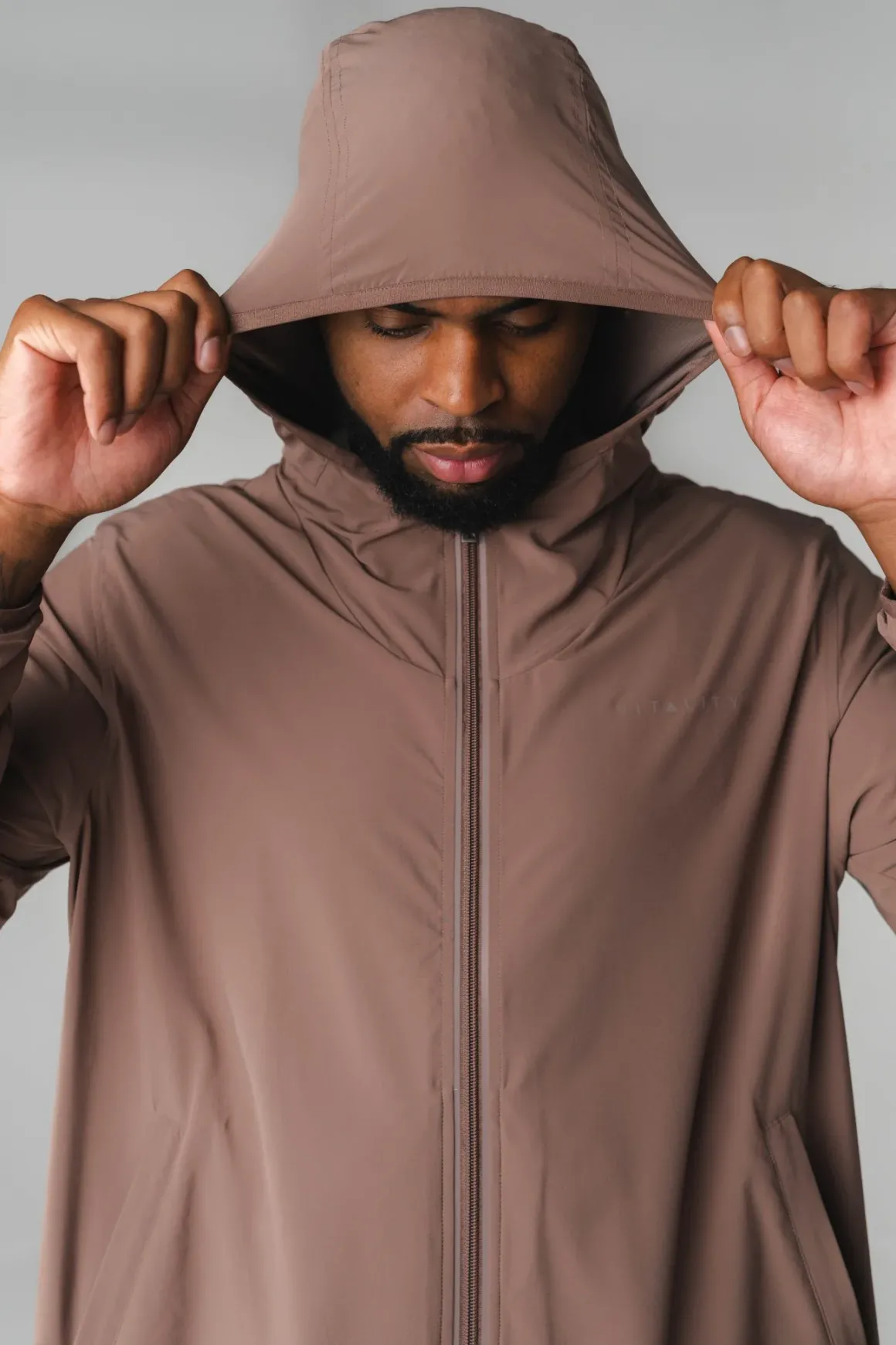Vitality Prime® Windbreaker - Mocha