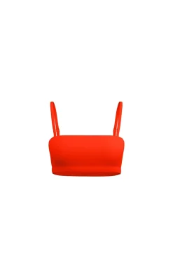 Vitality Pulse® Bandeau Bra - Neon Coral