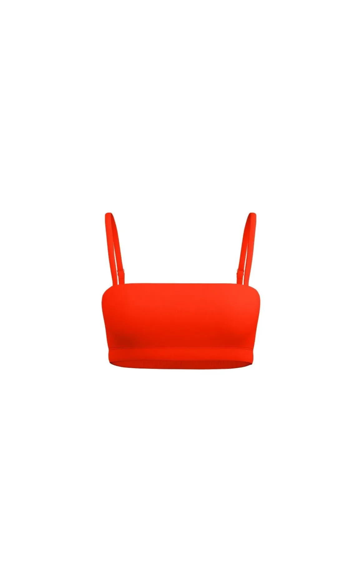 Vitality Pulse® Bandeau Bra - Neon Coral