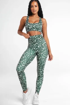 Vitality Pulse® Core Bra - Olive Feline