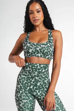 Vitality Pulse® Core Bra+ - Olive Feline