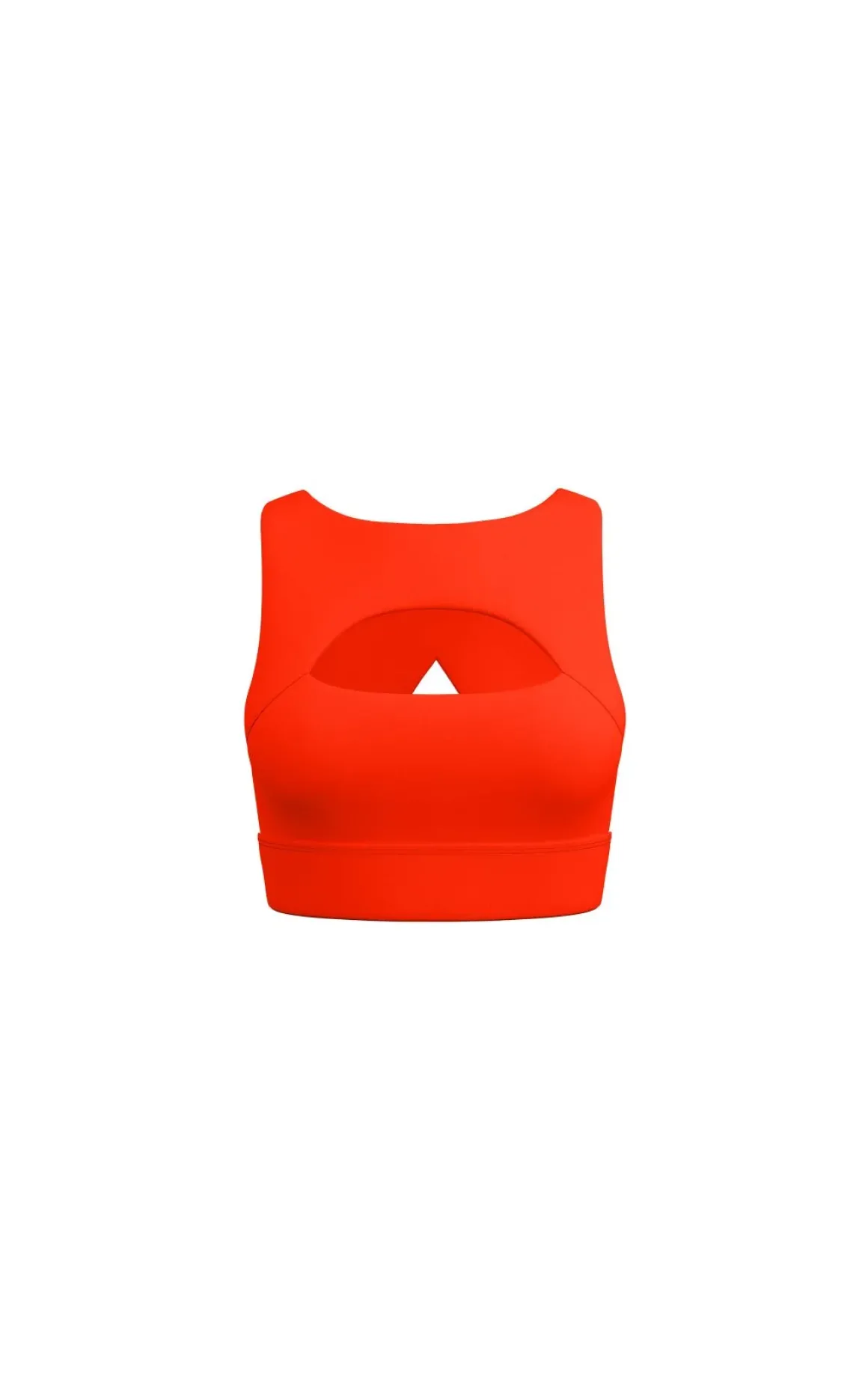 Vitality Pulse® Keyhole Longline - Neon Coral