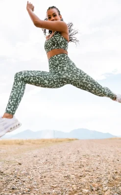 Vitality Pulse® Pant - Olive Feline