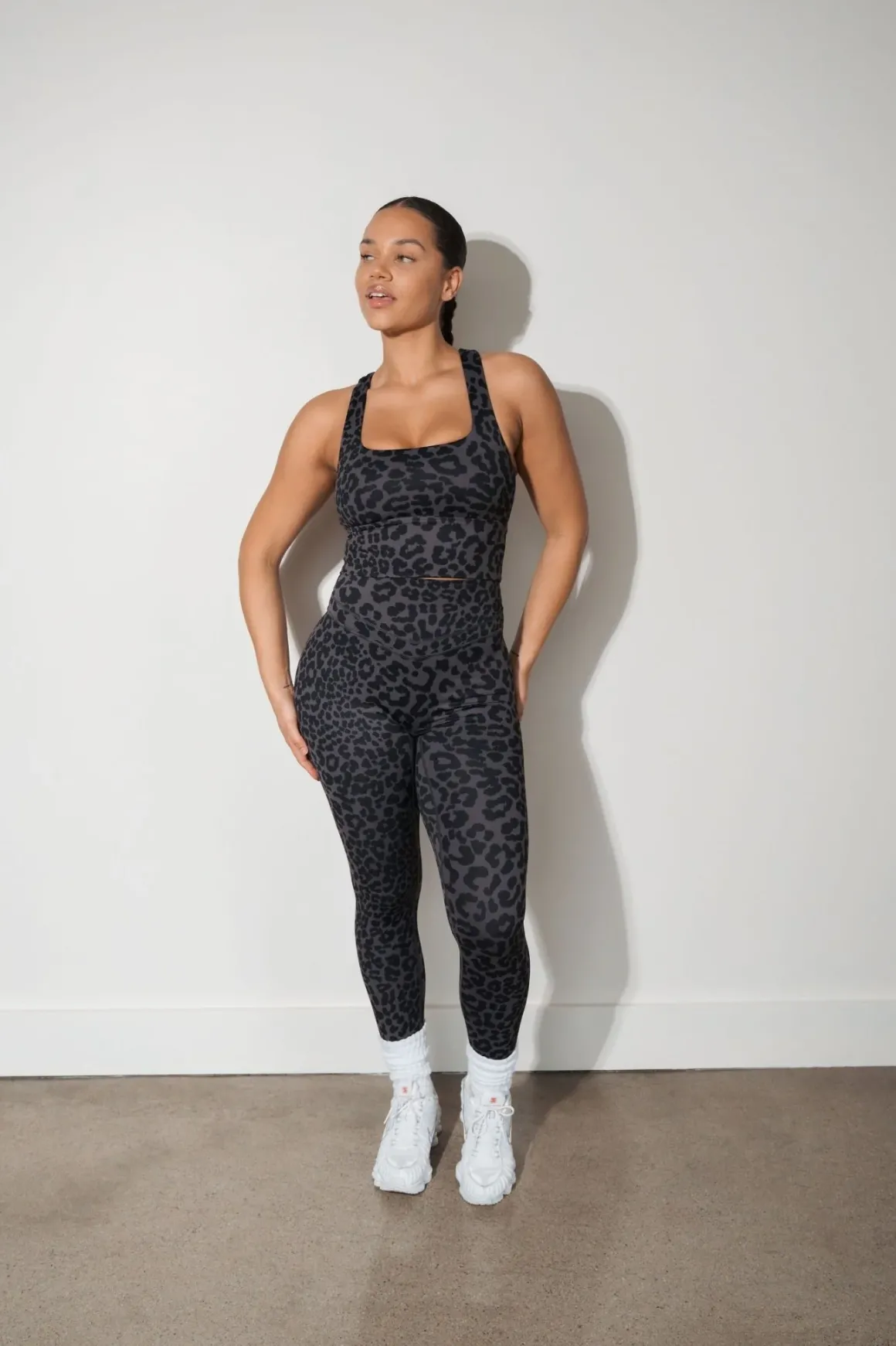 Vitality Pulse® Racer Longline - King Cheetah Midnight