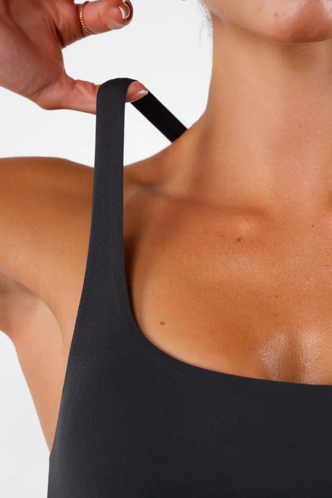 Vitality Pulse® Strappy Racer Bra - Midnight Washed