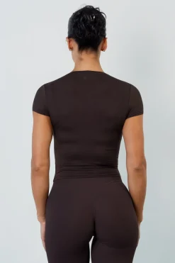 Vitality Sportlite Tee - Espresso