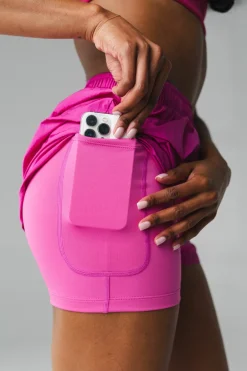 Vitality Surface Run Short - Fuchsia